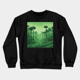 Rain forest Crewneck Sweatshirt